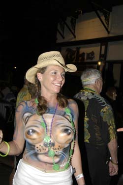 Body Painting 2005 photo - Duval Street, Key West